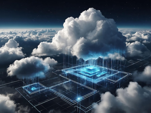 Photo innovative cloud computing images for modern solutions