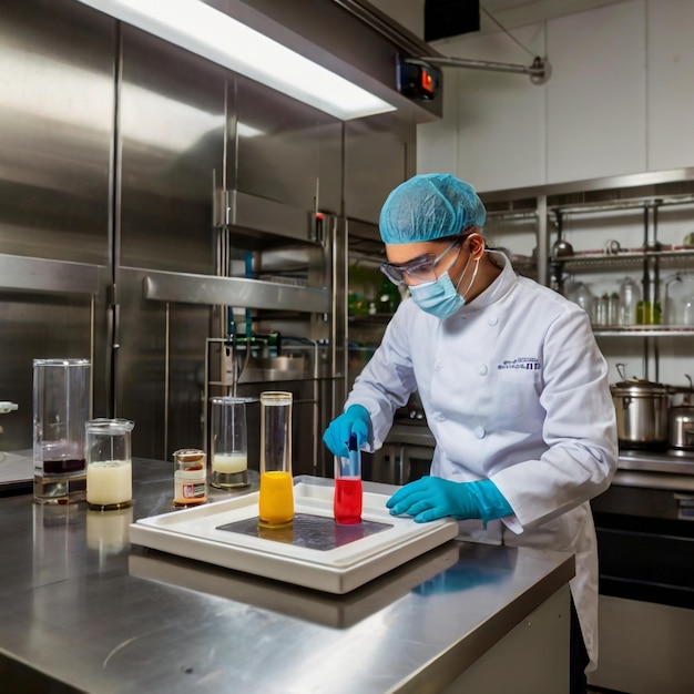 Innovative Food Laboratory Scientist Pioneering Advanced Research and Safety in Food Science