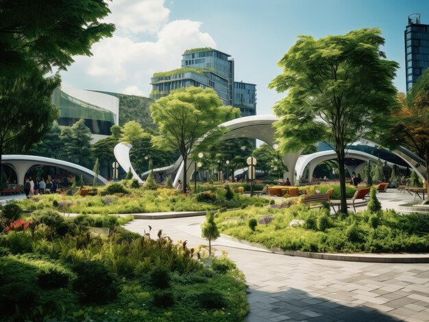 Innovative Green Spaces in Urban Landscapes