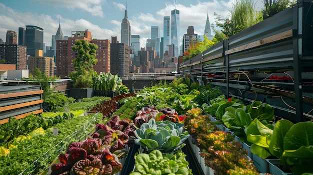 Innovative Vertical Farm in Urban Cityscapeintegrating Sustainable Crop Production