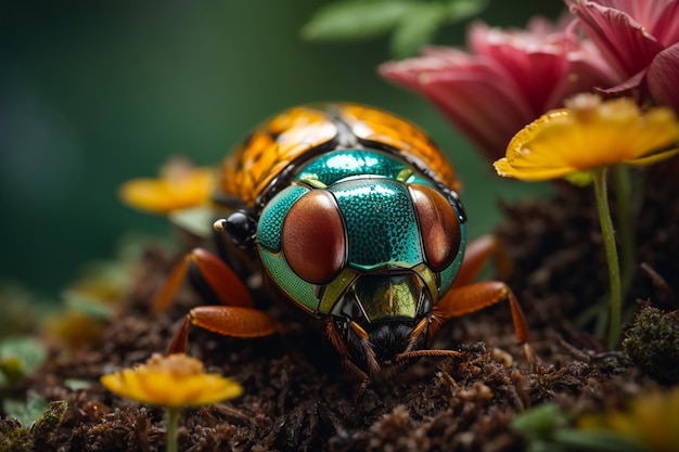 insect macro eye science beauty in nature