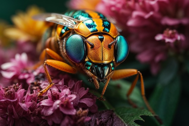 insect macro eye science beauty in nature