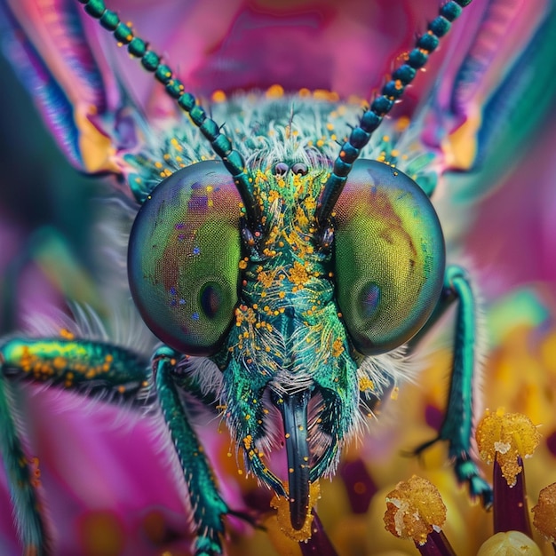 Photo insect macro photography