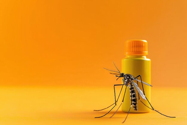 Photo insect repellent isolated on a solid background