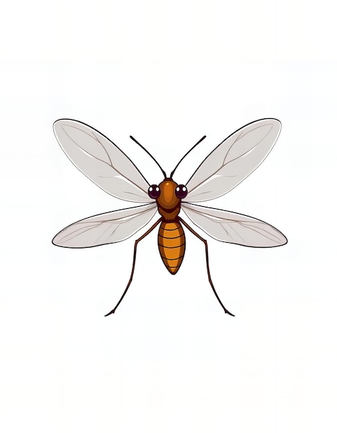 Insect with large wings and a long body