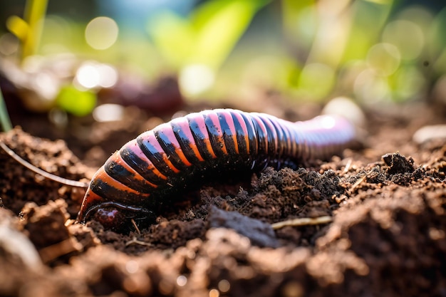 Insects Realm A Microscopic World Unveiled Natures Minute Marvels in Their Lush Habitat