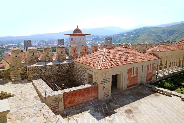 Inside the Historic Complex of Ratati Fortress Also Known As Akhaltsikhe Castle Georgia