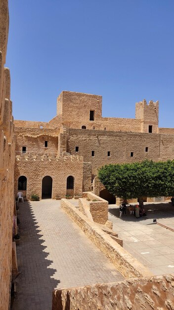 Inside Ribat of Monastir in Tunisia