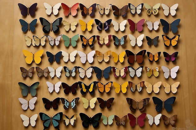 inspired by the beauty and diversity of butterflies AI generated