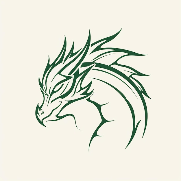 Photo inspiring dragon logo concepts