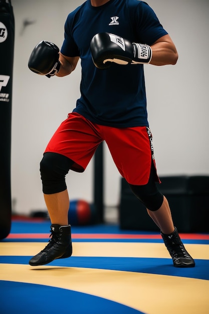 Photo inspiring kick boxing photos showcasing professional techniques