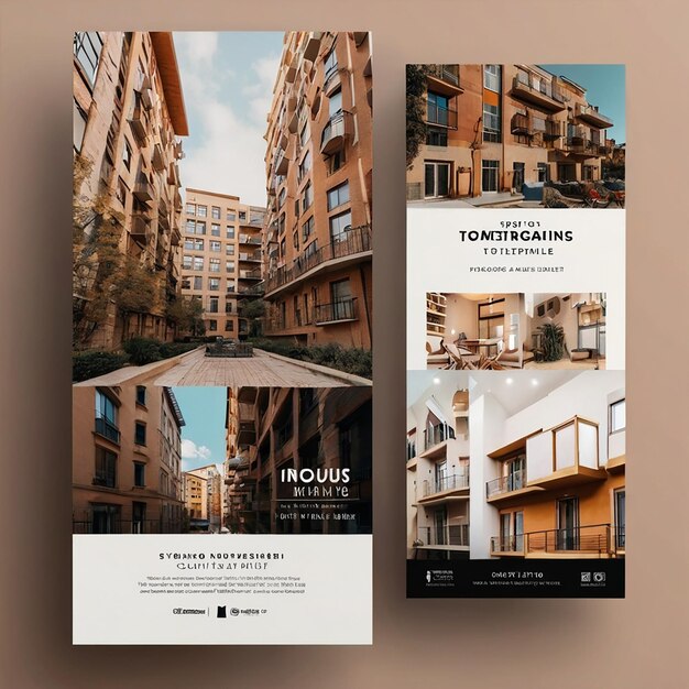 Photo instagram stories banner template for an apartment launching event