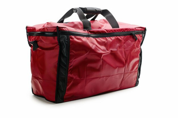 Photo insulated bag on transparent background