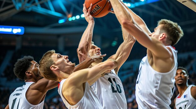 Intense Basketball Match Highlights