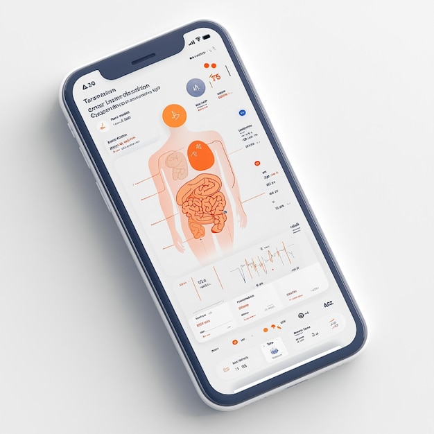 Interactive app for tracking symptoms and managing gastrointestinal health