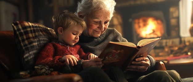 Photo intergenerational connection