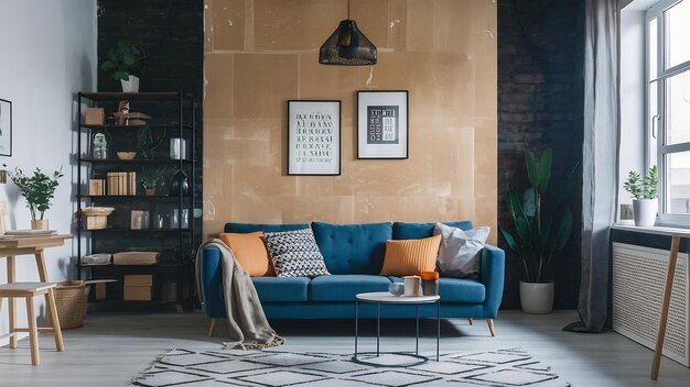 Interior of apartment with materials during on the renovation and construction remodel wall from g