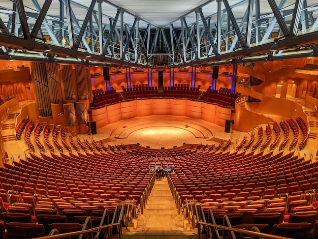 Interior of the Cologne Philharmonic hall