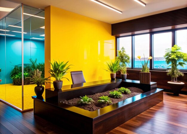 Photo interior design for offices and corporate buildings