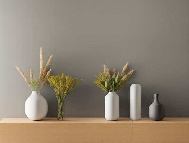 Interior design vase