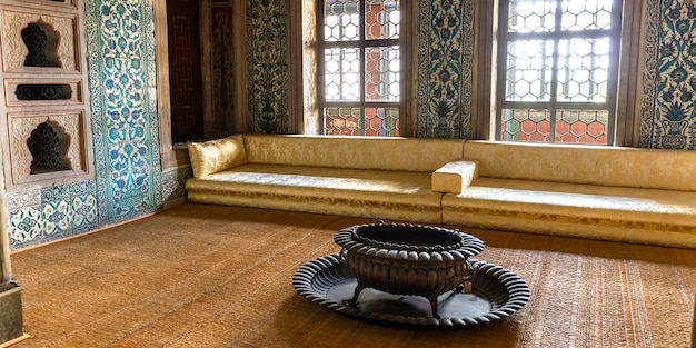 Interior detail of the topkapi palace