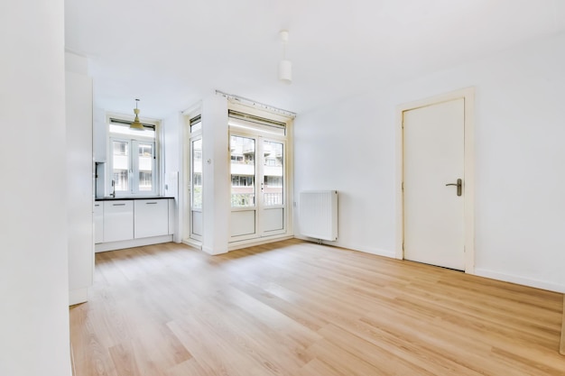 Photo interior of empty apartment