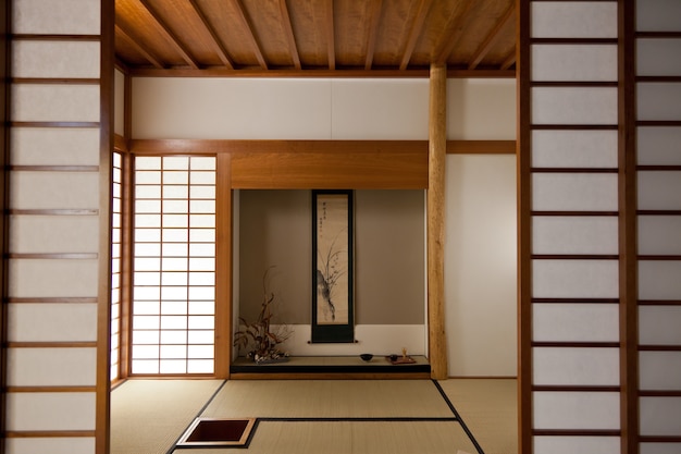 Interior of a Japanese room. Every details are original