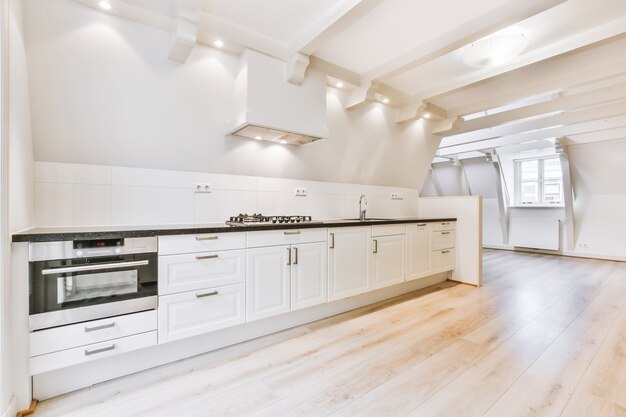 Interior of kitchen