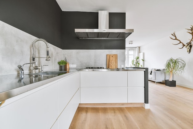 Interior of a kitchen