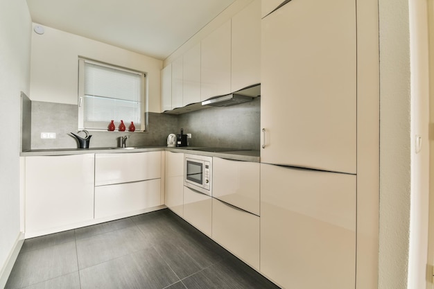 Interior of modern kitchen at home