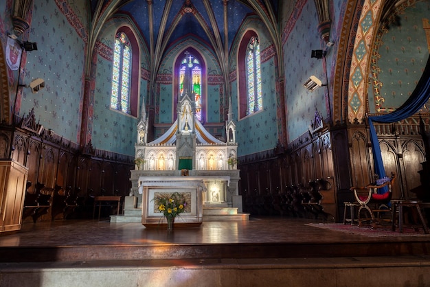 Interior of the SaintGermaind'Auxerre Church Navarrenx