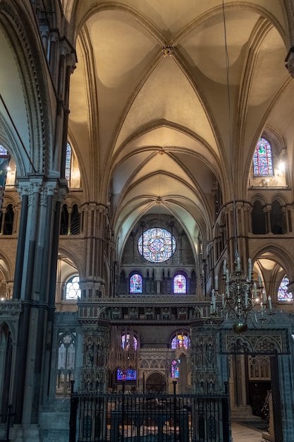 Interior View of Canterbury Cathedral