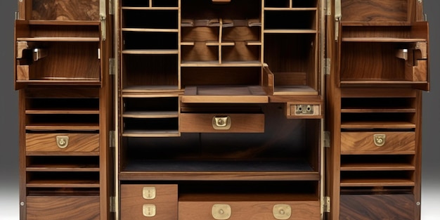 Interior view of this cabinet