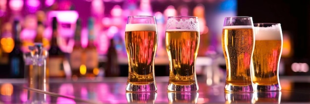 International Beer Day Celebration generated by AI