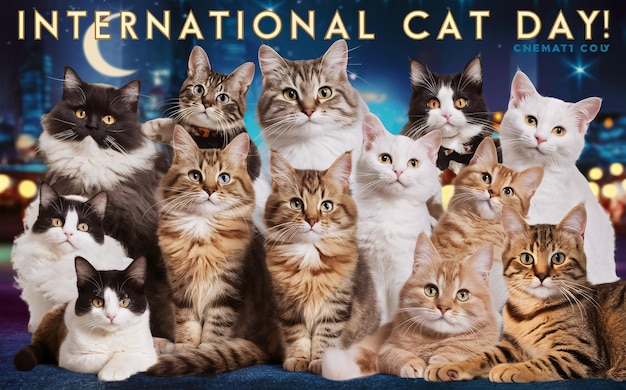 International Cat Day Cat day