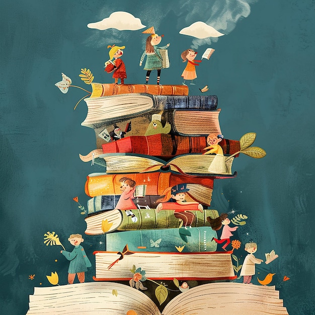 international childrens book day poster