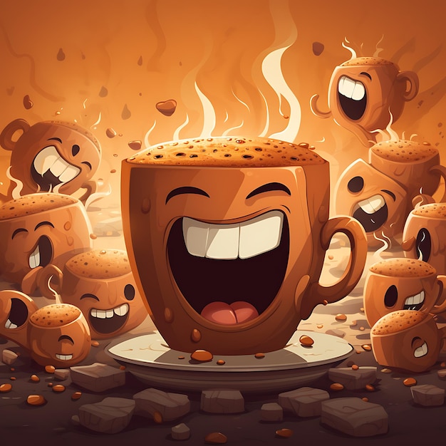 International coffee day happy International coffee day International coffee day background