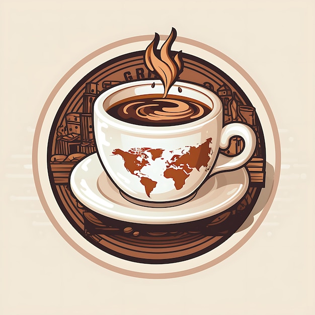 International coffee day happy International coffee day International coffee day background