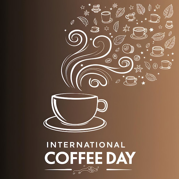 Photo international coffee day