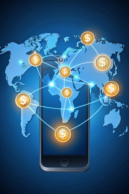 Photo international currency transfer