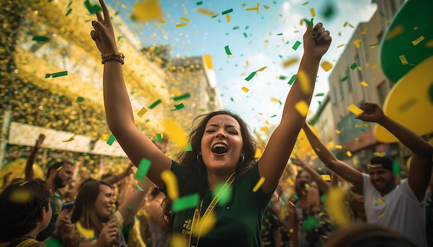 Photo international day of brazil happy and celebration portrait photography national day celebration th