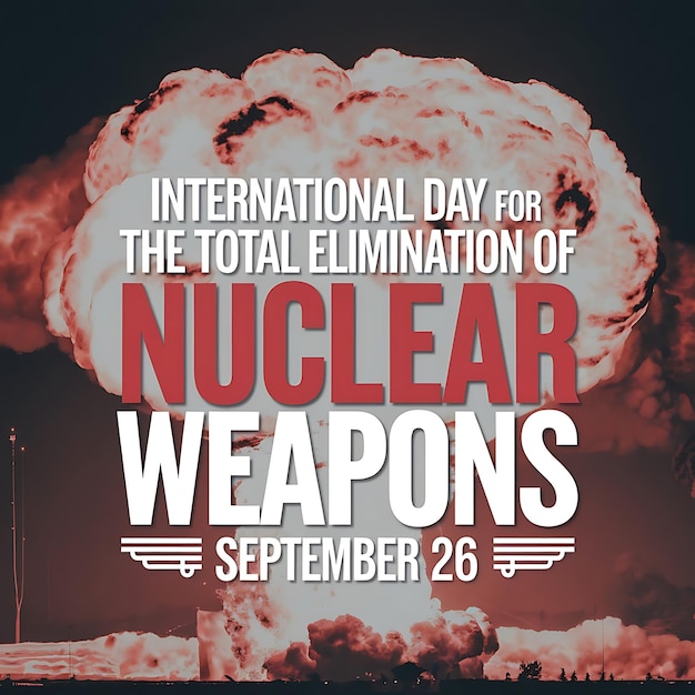 Photo international day for the elimination of nuclear weapons