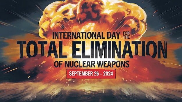 International day for the elimination of nuclear weapons