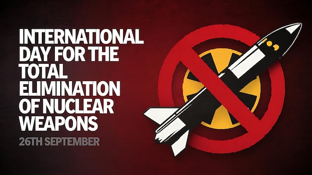 Photo international day for the elimination of nuclear weapons