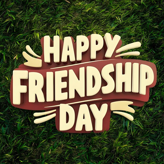 International Day of Friendship concep