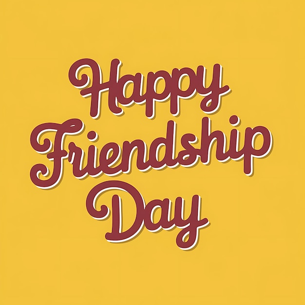 International Day of Friendship concep