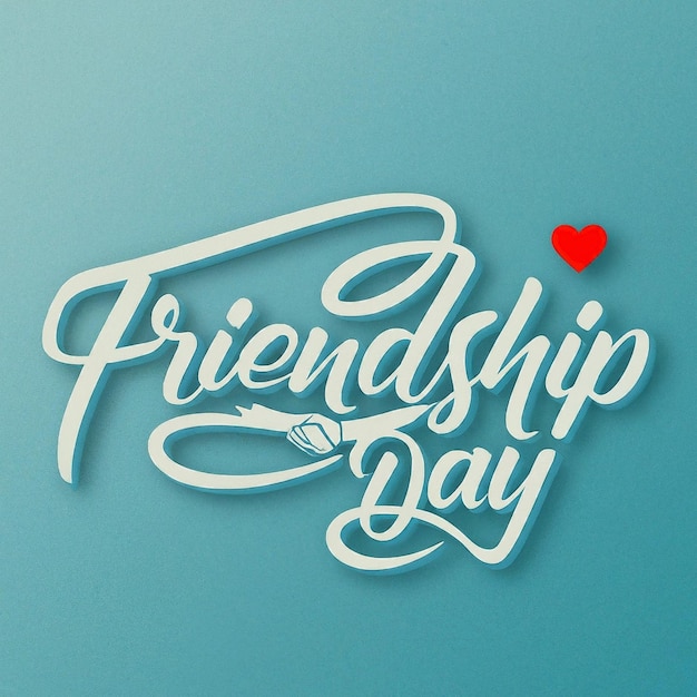 Photo international friendship day background with shaking hands vector template for the celebration