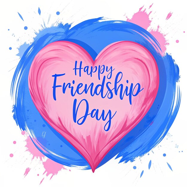 Photo international friendship day poster friends friendship day