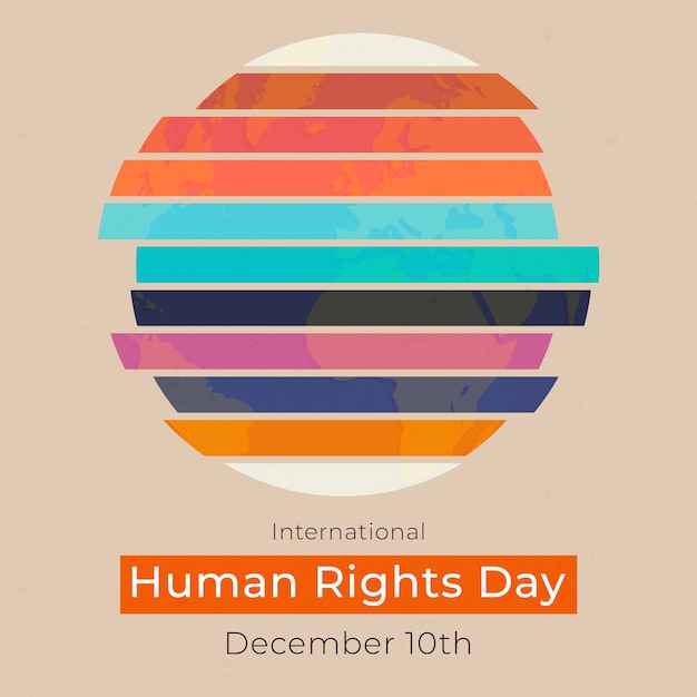 International human rights day collage