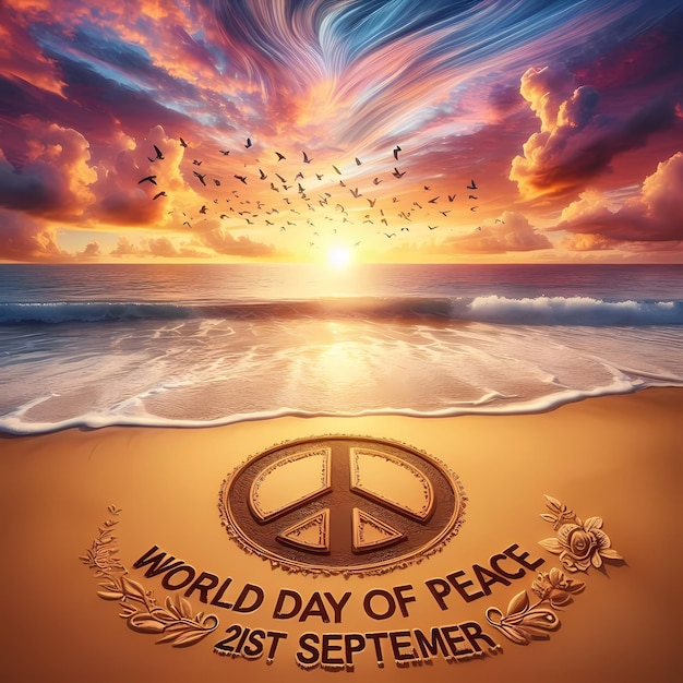 Photo international peace day 21st september 4k hd wallpaper